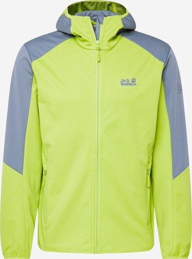 JACK WOLFSKIN Outdoor jacket 'Go Hike' in Grey / Green, Item view