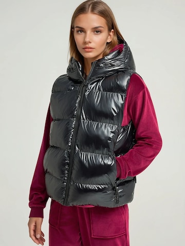 Funky Buddha Елек в черно: отпред