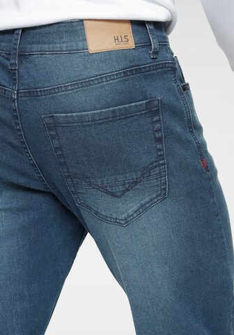 H.I.S Regular Jeans in Blau