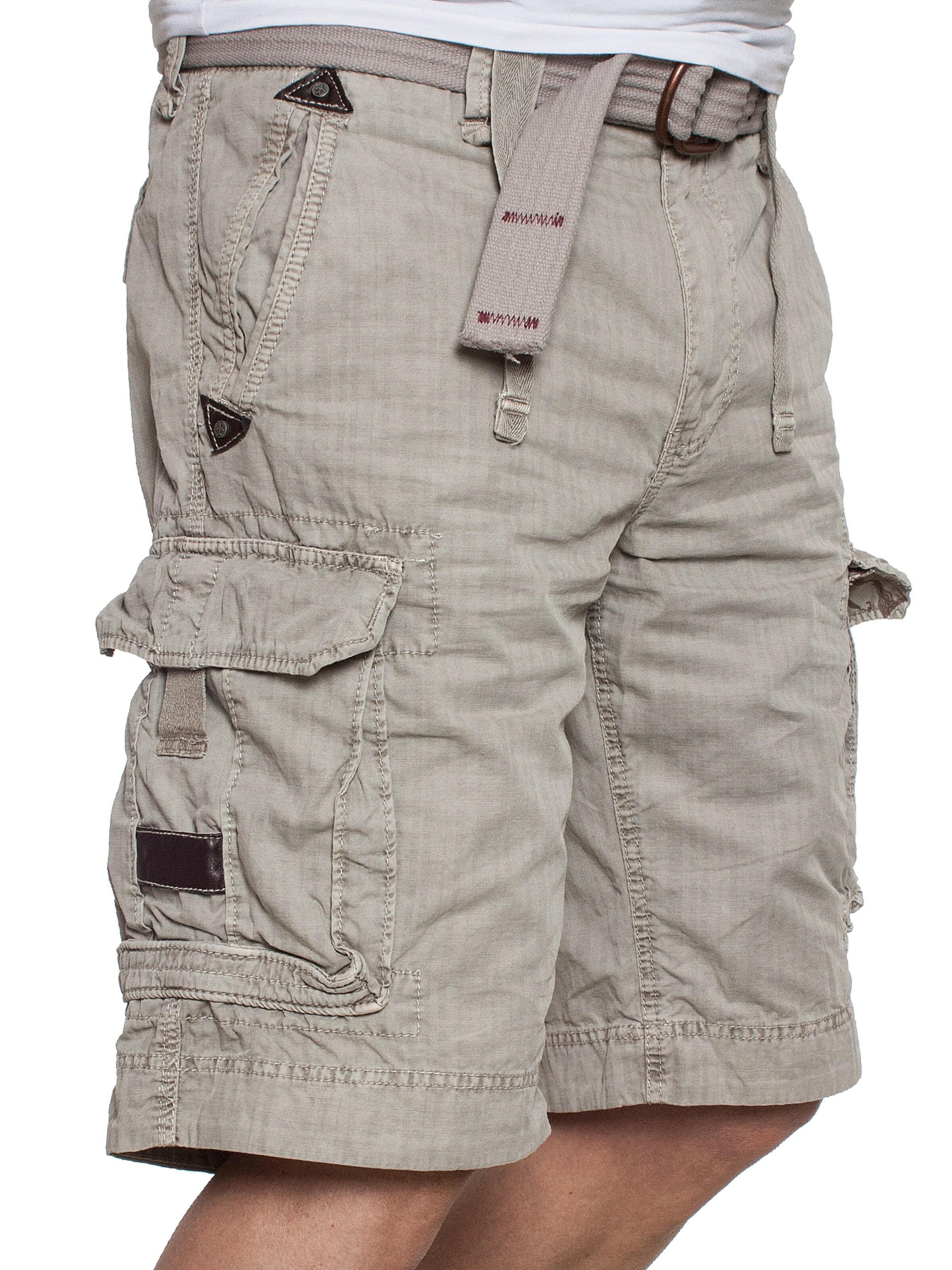 JET LAG Regular Cargo Pants 'Take Off 7' in Grey