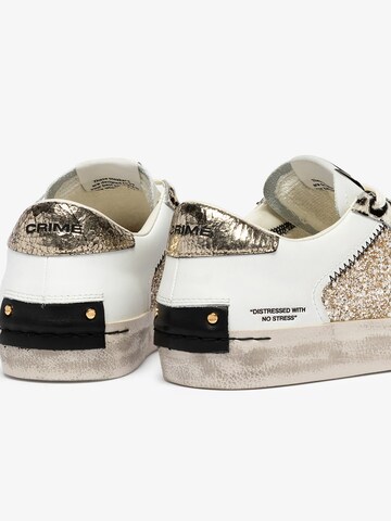 Crime London Sneakers in Gold