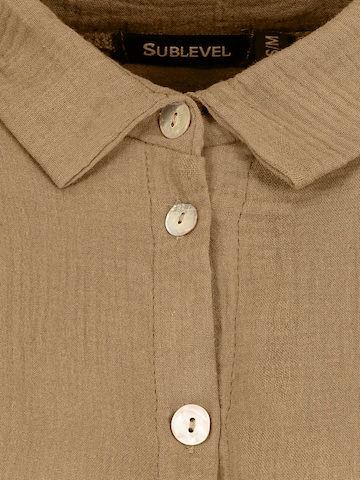 Sublevel Blouse in Beige