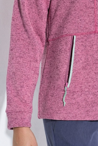 Ulla Popken Sweatjacke in Pink