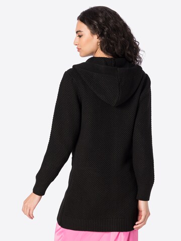 ABOUT YOU Knit Cardigan 'Elektra' in Black