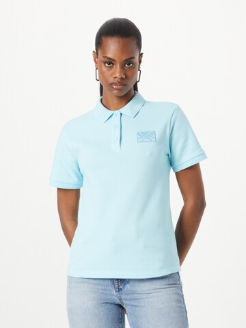 UNITED COLORS OF BENETTON - Camisa em azul: frente