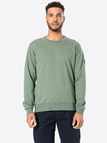 BRUNOTTI - Sweatshirt de desporto 'Notcher' em verde: frente