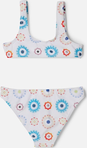 Desigual Bustier Bikini in Wit