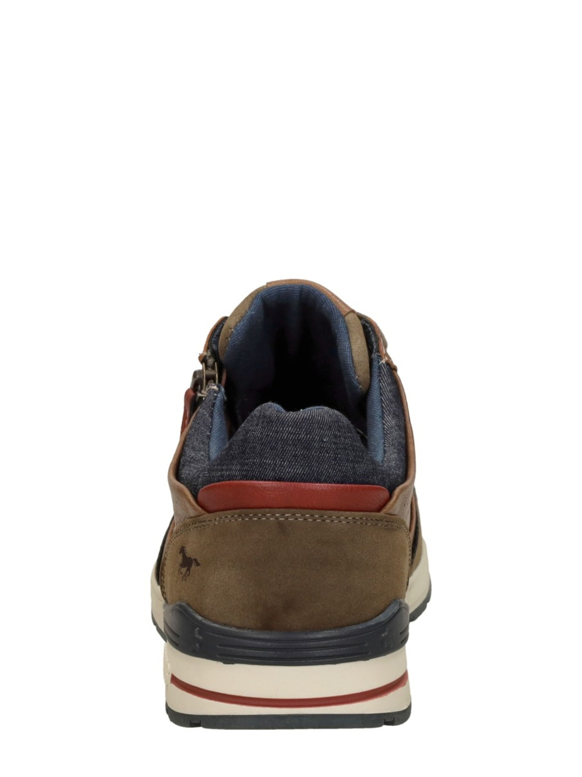 MUSTANG Platform trainers 'Heren sneakers' in Brown