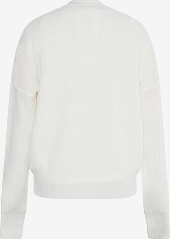 Cardigan 'Pryam' usha WHITE LABEL en blanc