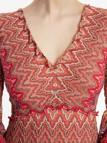Robes en maille 'Zantea' Ana Alcazar en mélange de couleurs
