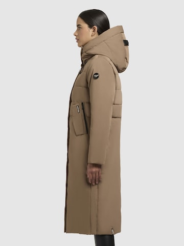 Cappotto invernale 'BARLA' di khujo in marrone