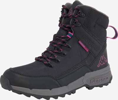 KAPPA Boots 'ARULA TEX' in dunkelgrau / pink / schwarz, Produktansicht
