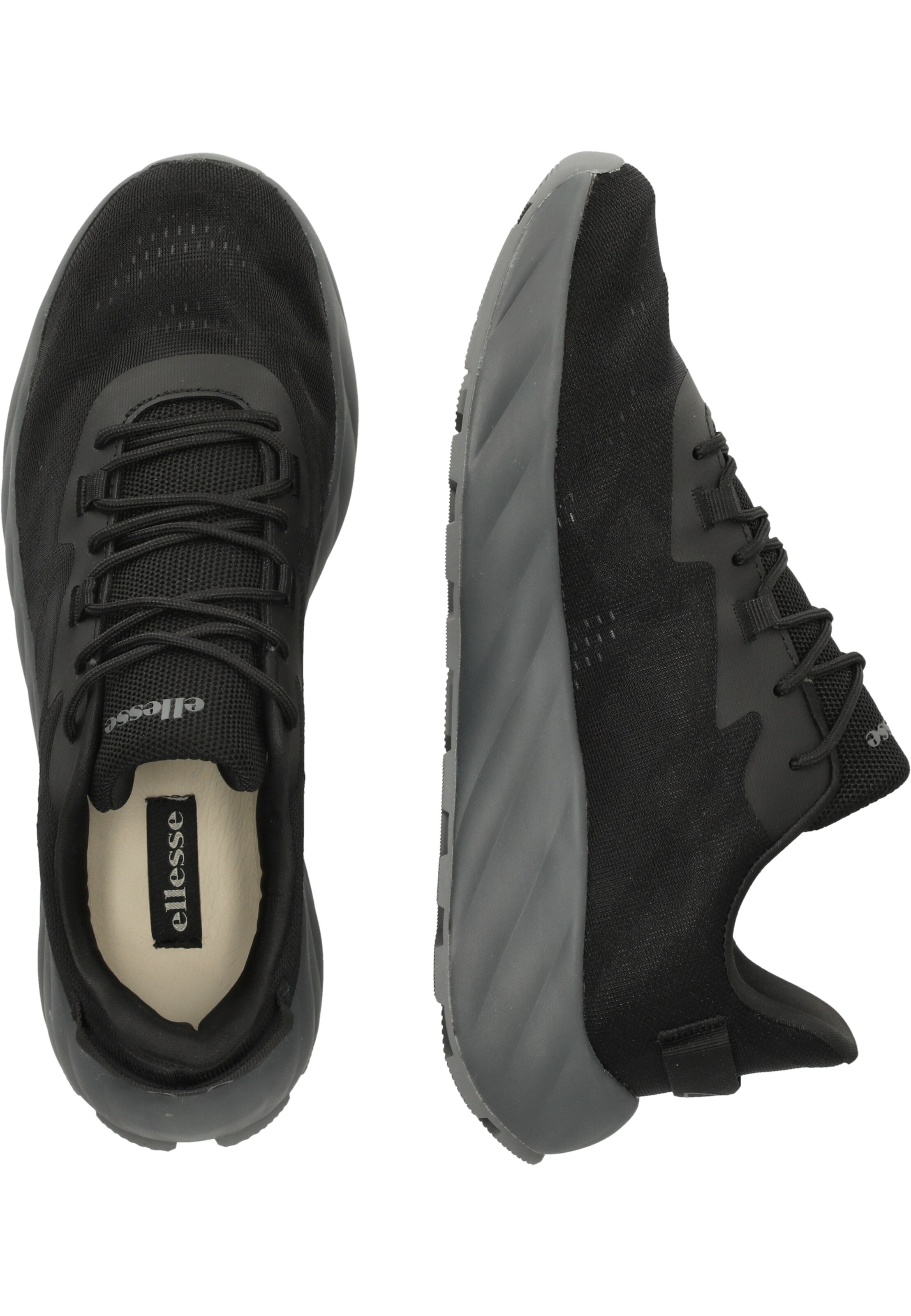 ELLESSE Sneakers laag 'Alba' in Zwart