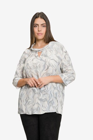 Ulla Popken Blouse in Gemengde kleuren: voorkant