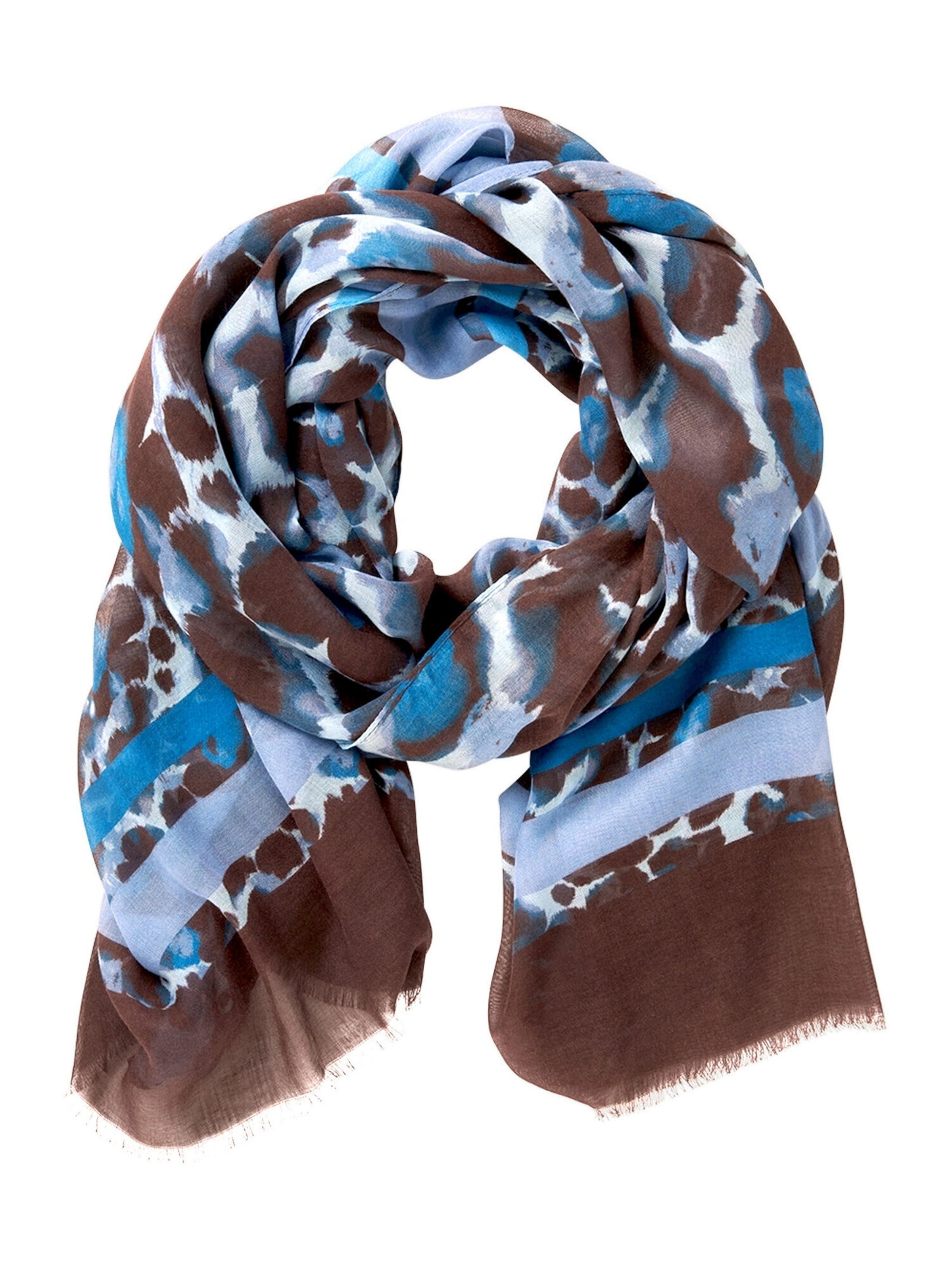 Betty Barclay Scarf in Blue: front