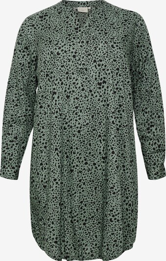 KAFFE CURVE Shirt dress 'Milana' in Emerald / Black, Item view