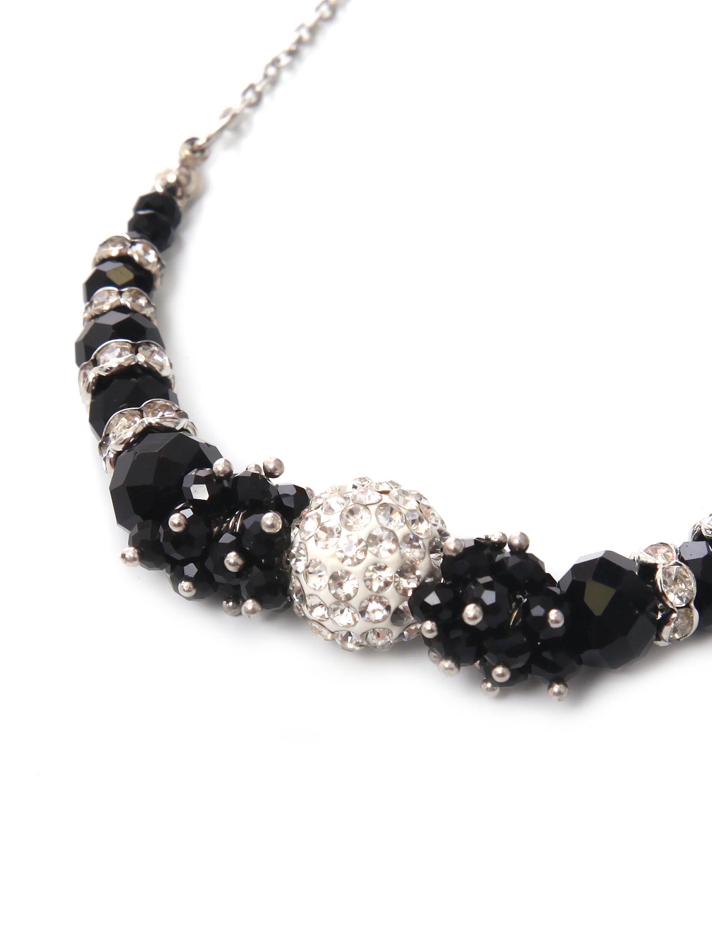 COLLEZIONE ALESSANDRO Necklace 'Miriam' in Black