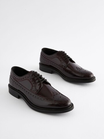 Chaussure à lacets Next en rouge