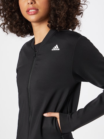 ADIDAS SPORTSWEAR Trainingsjacke 'Versatility Designed4Training' in Schwarz