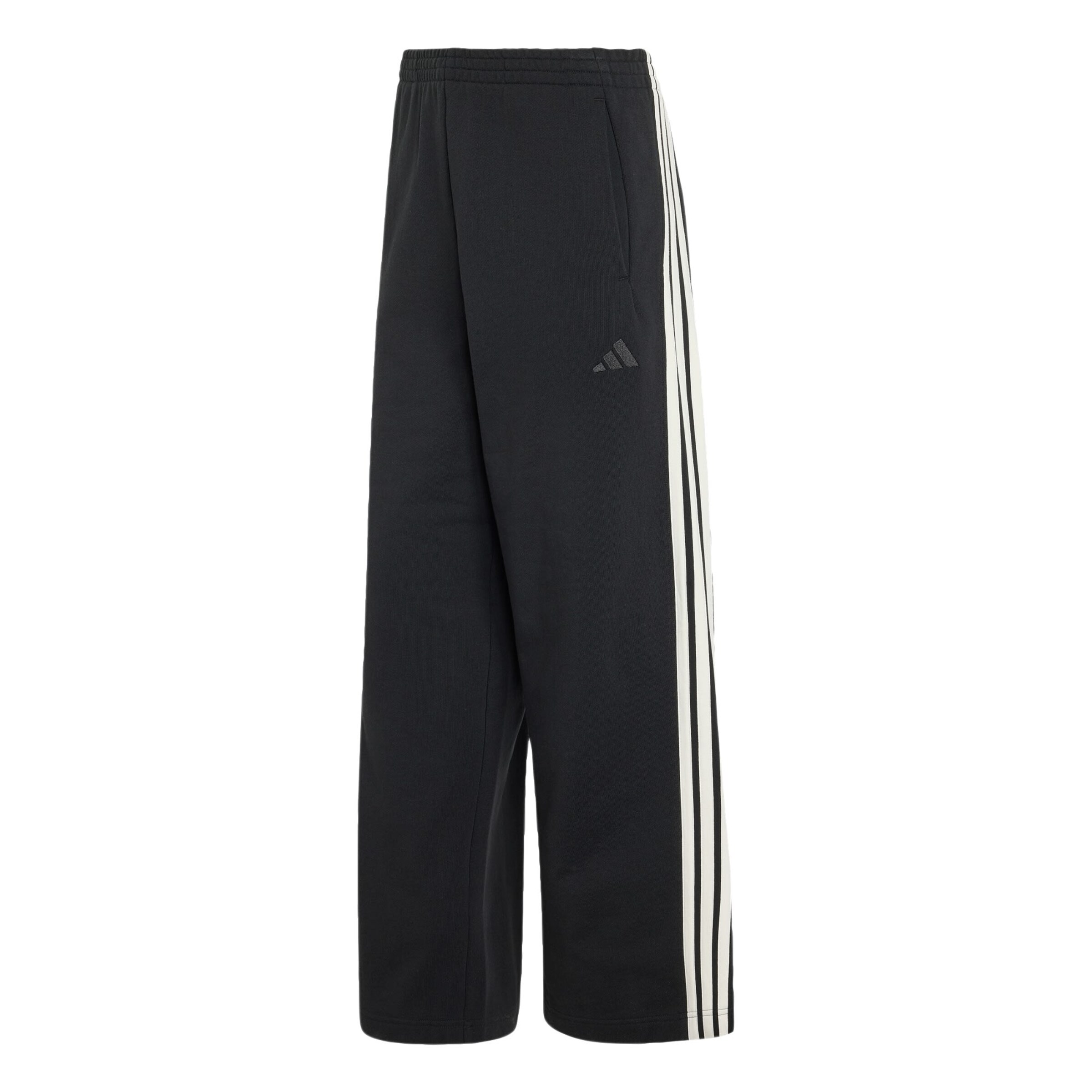 ADIDAS SPORTSWEAR Sportnadrágok - fekete: elől