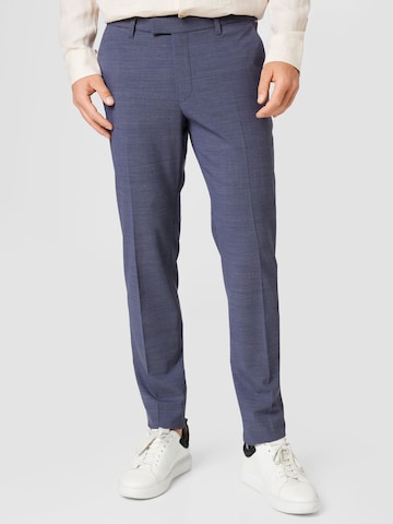 DRYKORN Regular Chino Pants 'PIET' in Blue: front