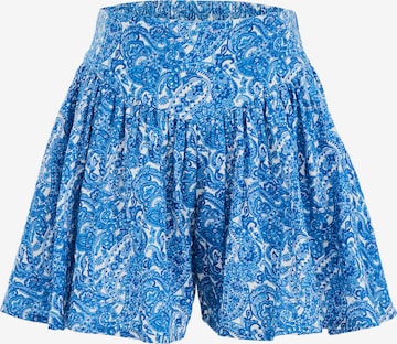 WE Fashion Regular Skirt in Blue: front