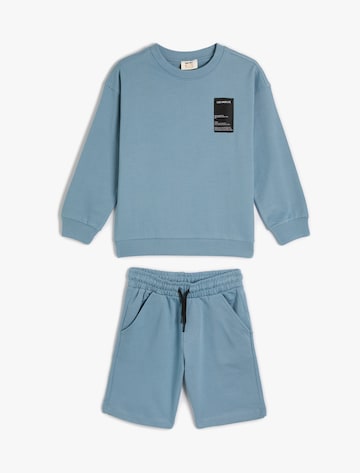 Koton Sweat suit in Blue: front