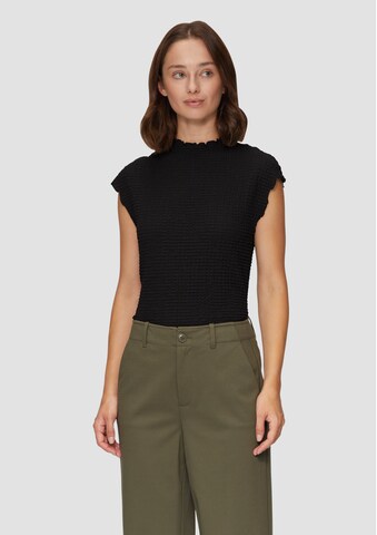 T-shirt s.Oliver en noir : devant