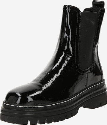 Chelsea Boots 'Röhrli' GABOR en noir : devant