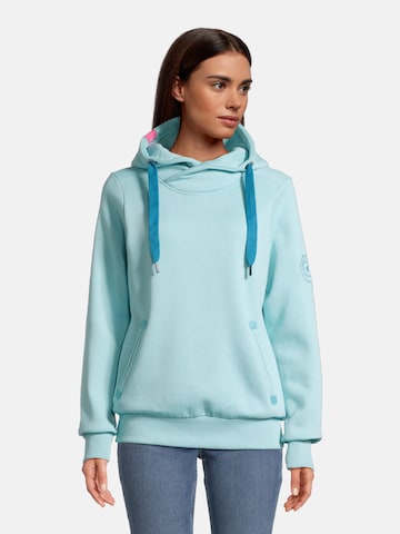 salzhaut Sweatshirt 'Sünn' in Blauw: voorkant