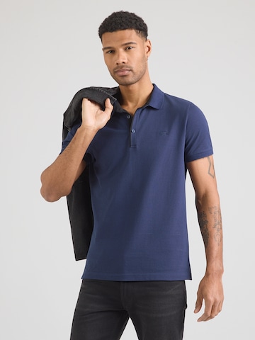 Tricou de la THE NORTH FACE pe albastru: față