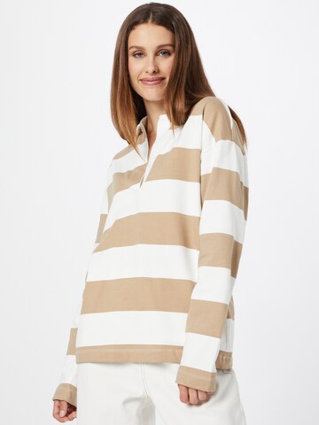 Pull-over 'Jadie' Gina Tricot en beige : devant