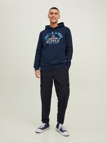 Felpa di JACK & JONES in blu