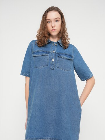 Noisy may Платье-рубашка 'NMINDIE' в Синий