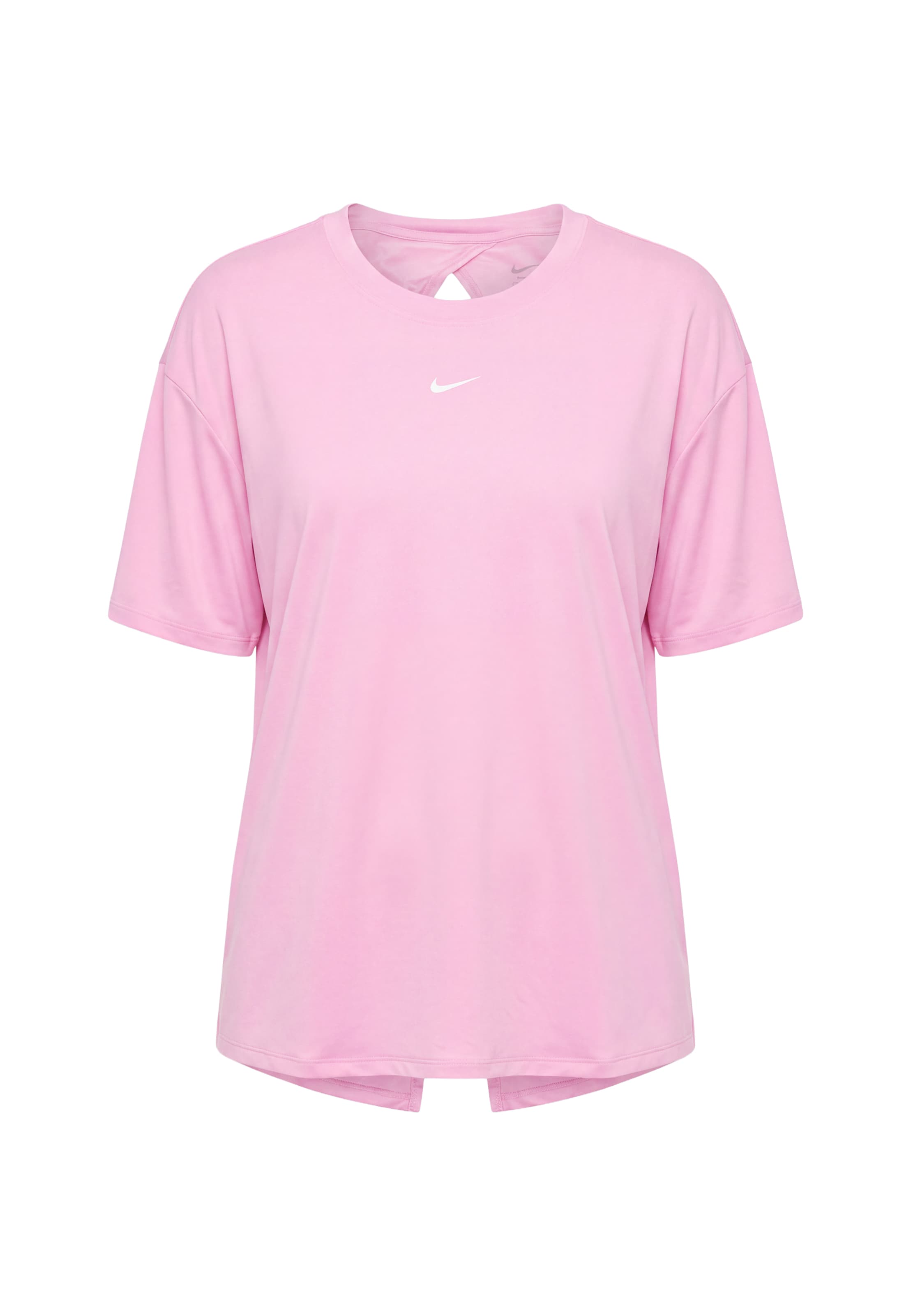 T-shirt fonctionnel NIKE en rose : devant