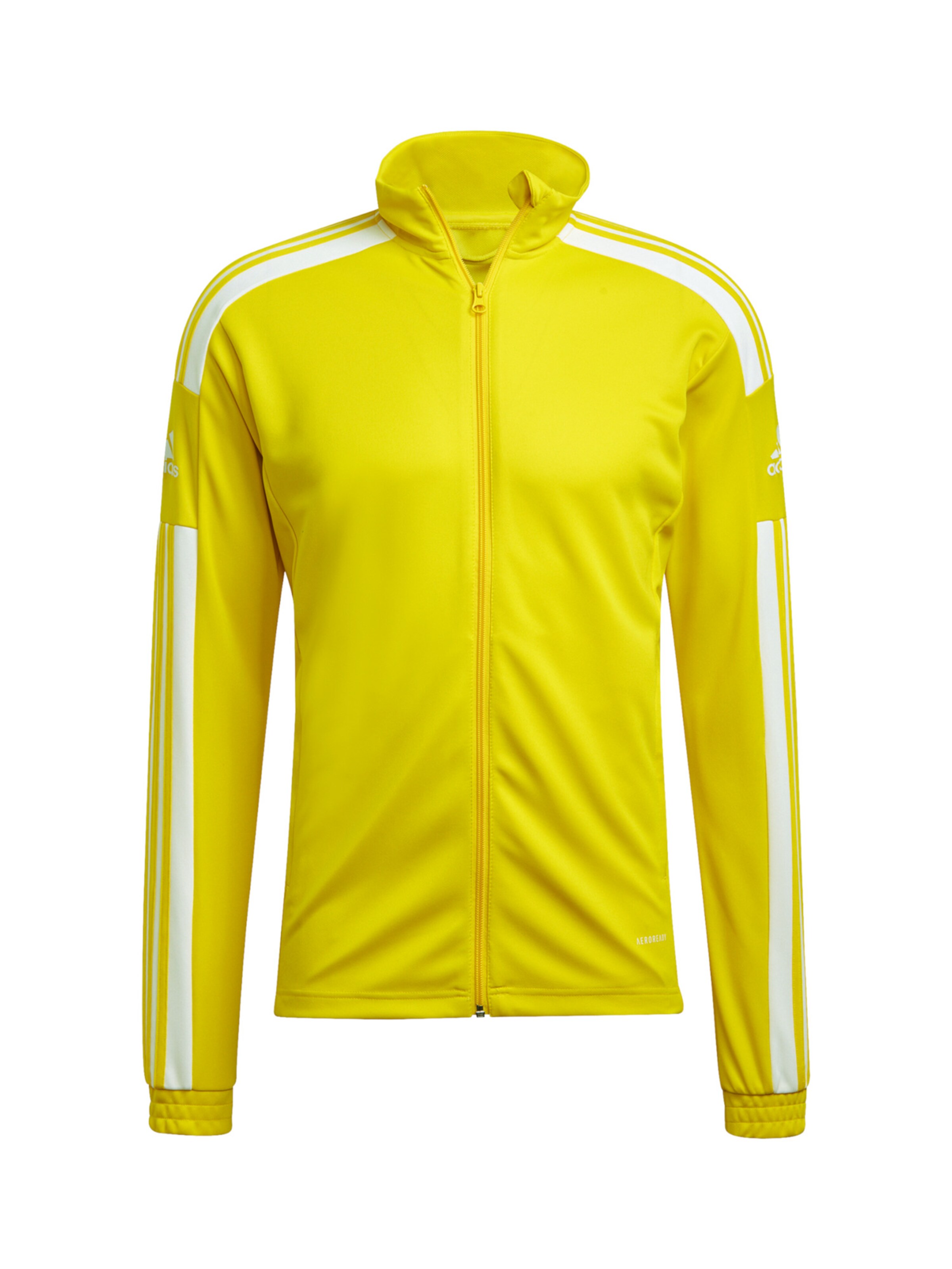 ADIDAS PERFORMANCE Sportsweatjacke 'Squadra 21' in Gelb: Vorderseite