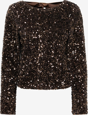 Camicia da donna 'CONFIDENCE' di ONLY in marrone: frontale