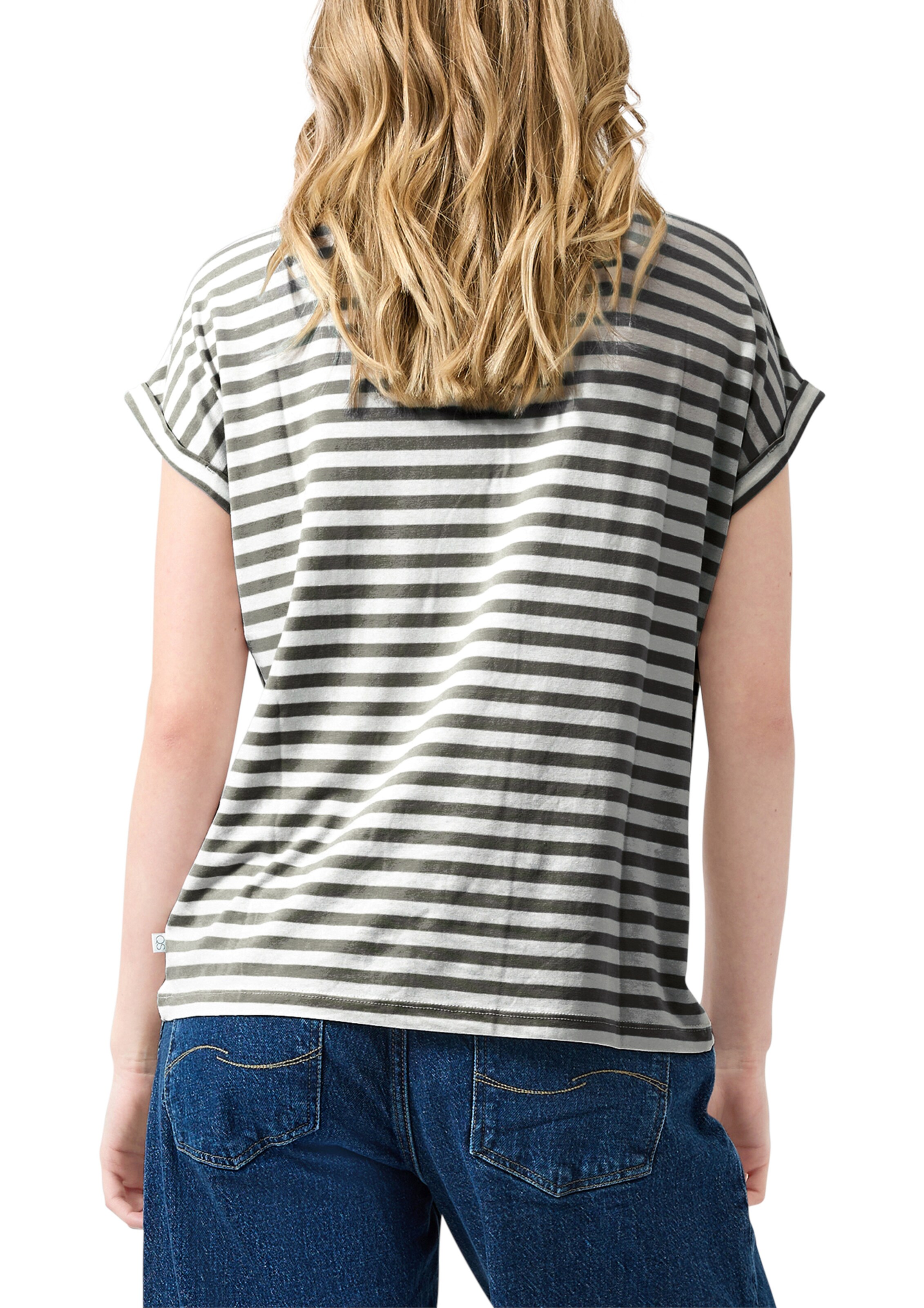 T-shirt QS en mélange de couleurs