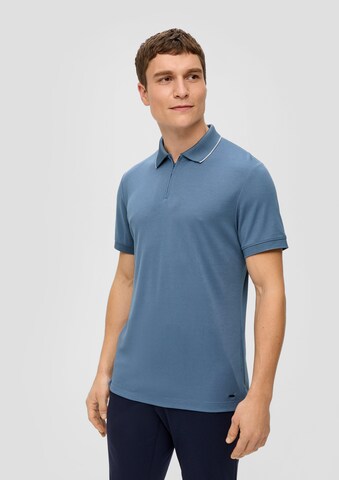 s.Oliver BLACK LABEL Shirt in Blau: predná strana