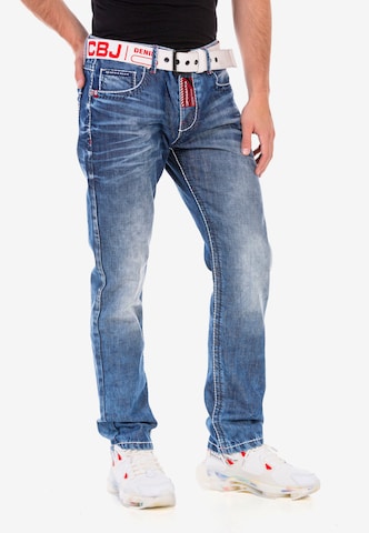 CIPO & BAXX Regular Jeanshose in Blau