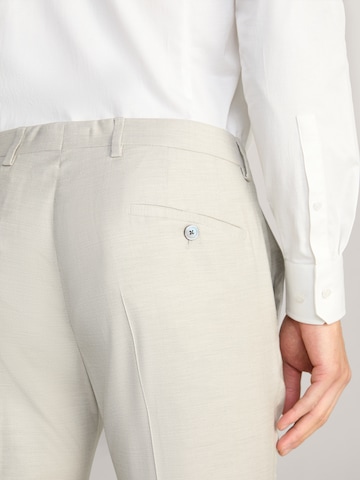 Coupe slim Pantalon à plis 'Gun' JOOP! en beige