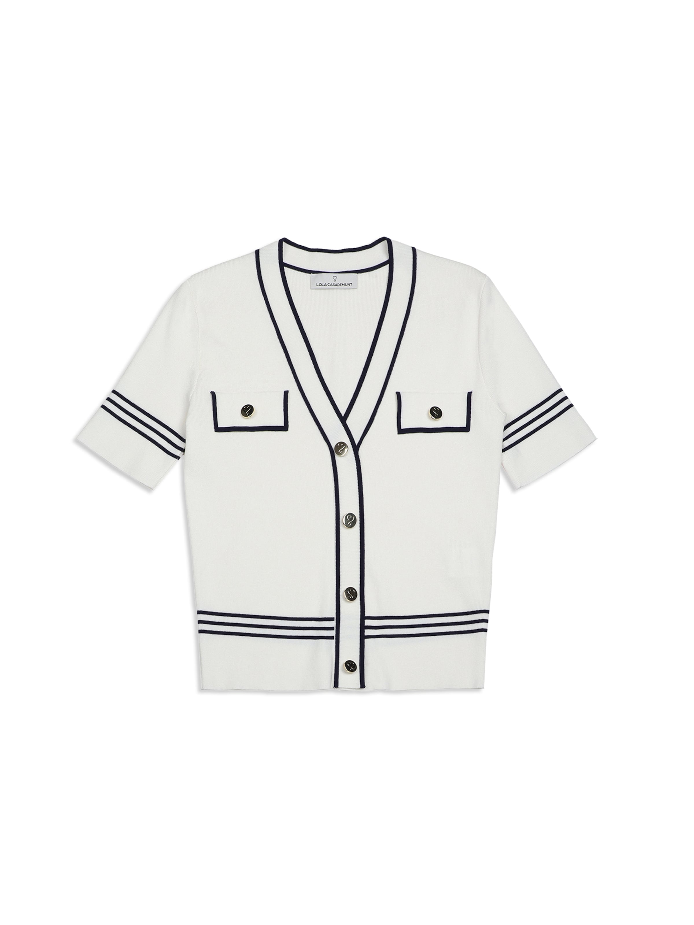 balta Lola Casademunt Kardiganas: priekis