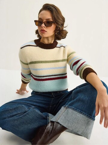 Bianco Lucci Pullover in Mischfarben