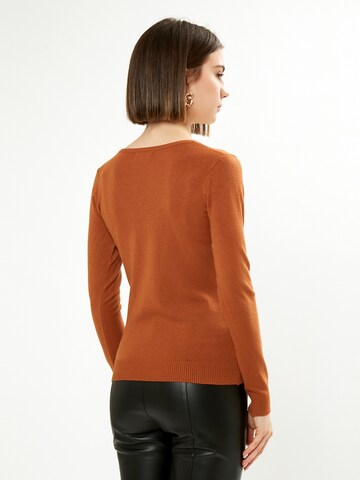 Influencer Sweater in Brown