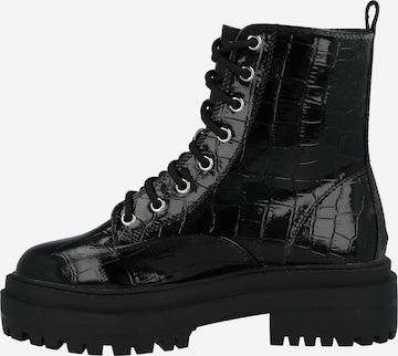 Bottines à lacets 'OBEY' Raid en noir