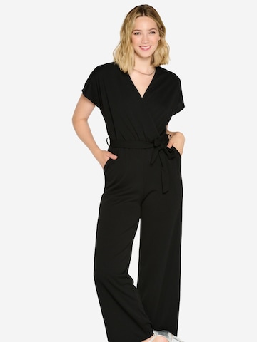 LolaLiza Jumpsuit in Zwart: voorkant