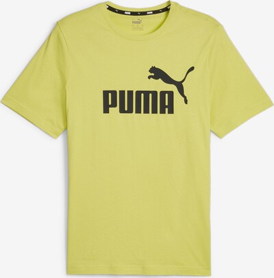 PUMA T-Shirt 'Essentials' in apfel / schwarz, Produktansicht