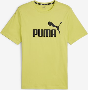 PUMA Performance Shirt 'Essentials' in Green: front