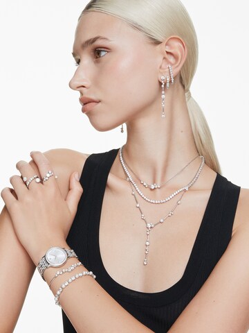 Swarovski Браслет 'Matrix' в Серебристый: спереди