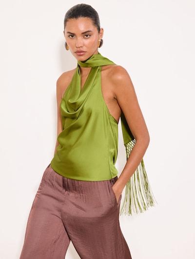 Lipsy Top en XS en verde claro, Vista del producto